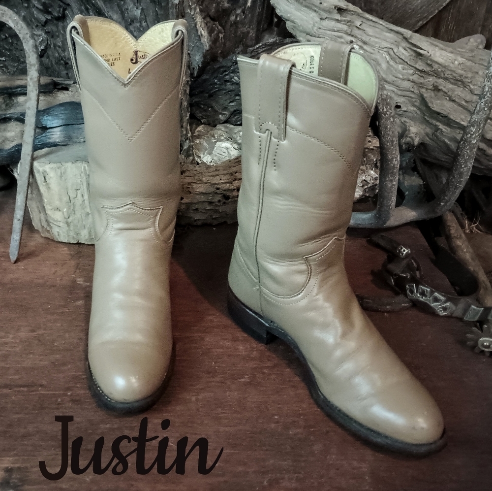 Justin vintage roper boots 5B
